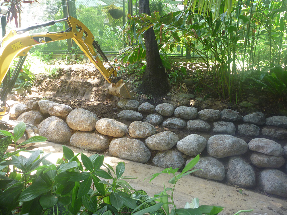 Rock walls